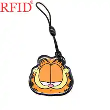 ID 125 кГц EM4305 EM4205 перезаписываемый записываемый брелок жетон Метка RFID мультфильм водонепроницаемый брелок смарт-ключи карта контроля доступа 1