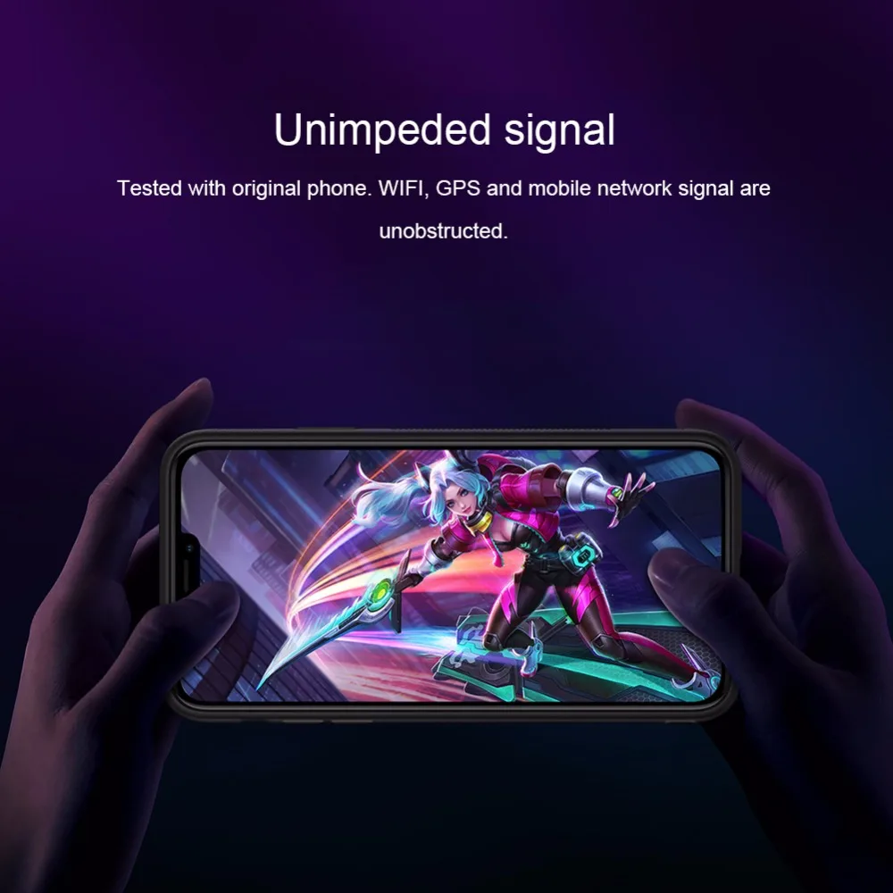 10 шт./лот Nillkin градиентный мерцающий чехол для iphone 11 pro мерцающий защитный чехол