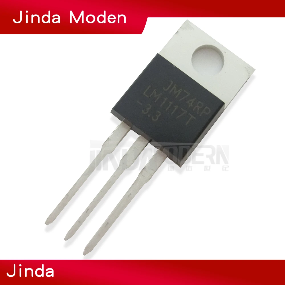 10PCS LM1117T-3.3 TO220 LM1117-3.3 LM1117T 3 V LM1117 TO-220 | Электронные компоненты и принадлежности