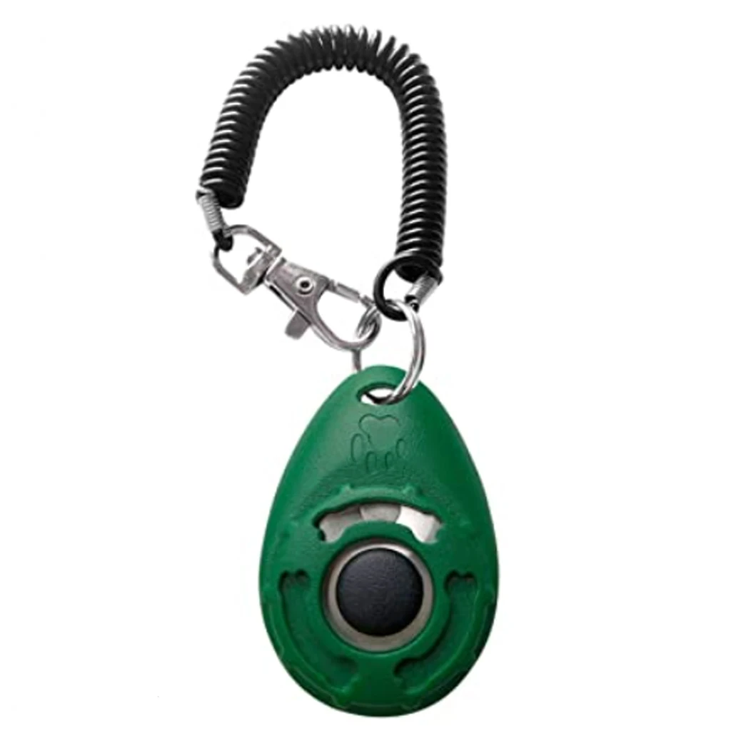 Portable Pet Dog Whistle Puppy Button Clicker Trainer Agility Aid Wrist