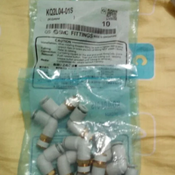 

1Bag/10pcs New SMC KQ2L04-01S KQ2L0401S Fittings