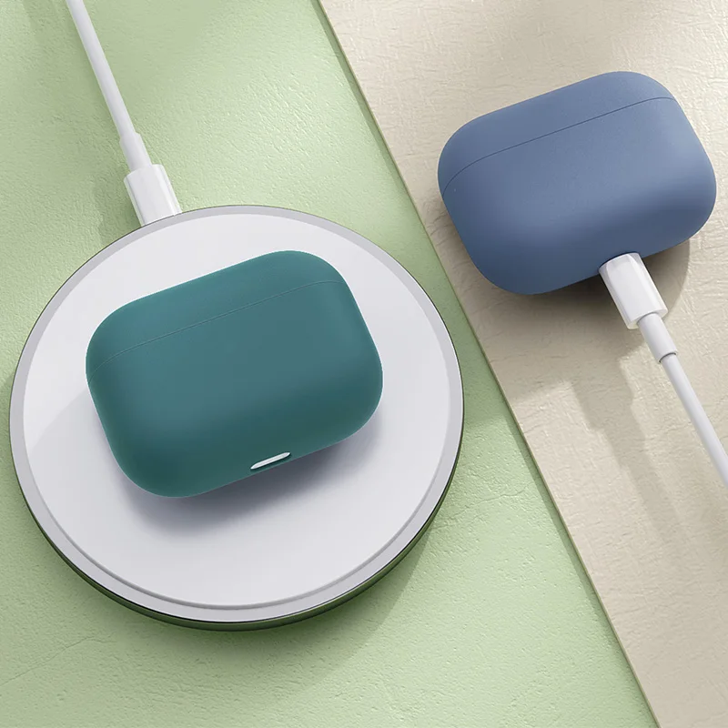 LINGCHEN чехол для наушников AirPods Pro силиконовый чехол беспроводные Bluetooth наушники для Air Pods защитный чехол для AirPod 3