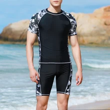 Boschke раздельный купальник, мужские короткие или длинные брюки с длинным рукавом, быстросохнущие купальные костюмы для мальчиков, плавки с пятью точками для мужчин, сексуальные трусы