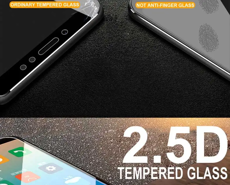 Закаленное стекло 9H для Xiaomi Redmi 5 Plus 5A 4 4A 4X 6A 7A 6 Pro S2 Note 4 4X5 5A Pro защитная пленка HD