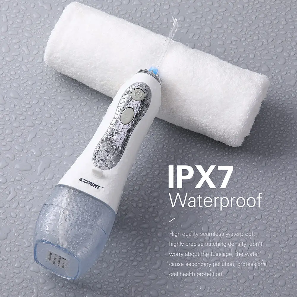 Ceny Przenośny irygator doustny USB elektryczna nić dentystyczna 3 tryby czyszczenie zębów 300ml akumulator irygator dentystyczny strumień wody pod ciśnieniem