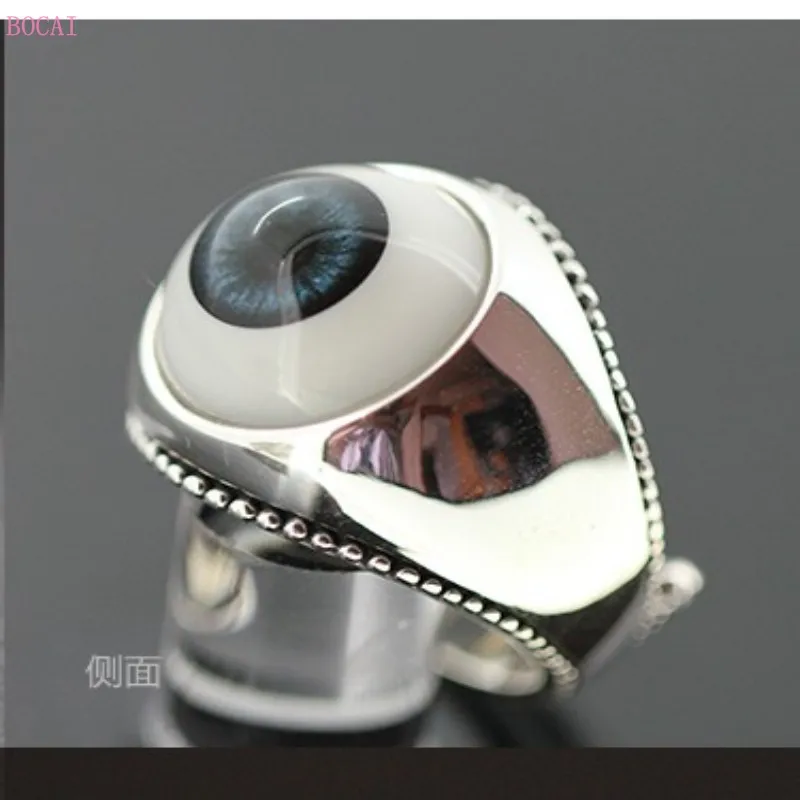 Good Take eyes серебряное кольцо из серебра s925 пробы, хипстеры, поп темперамент, личность, панк, мужское кольцо