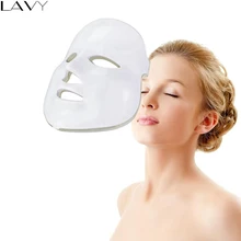 7 Color Led Facial Mask Beauty Skin Care Rejuvenation Wrinkle Acne Removal Face Beauty Therapy Whitening Tighten Instrument
