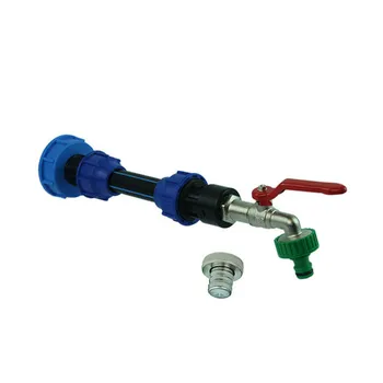 

Adapter With 3/4-Inch Outlet Tap & Spacer / Extension Set For IBC Rain Barrel Brand New And High Quality2020 New Arrival For Hom