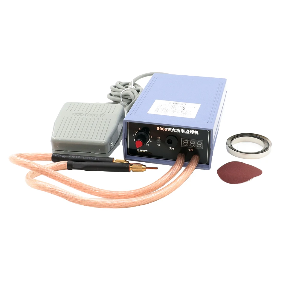Spot Lasser 5000W High Power Handheld Puntlasmachine Draagbare 0 800a Stroom Verstelbare Lasser
