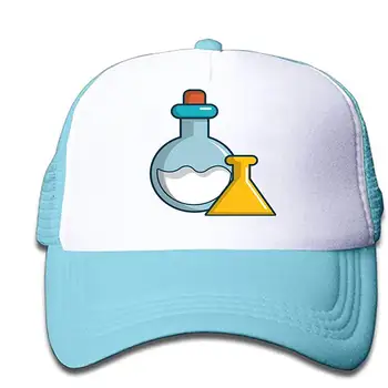 

HHNYL Mesh Cap Chemical-Bottles Trucker Hats Baseball caps Adjustable Kids Toddler