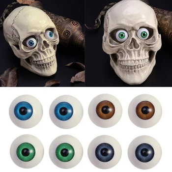 

8Pcs Hollow Eyeball Mask Halloween Horror Props Halloween Eyes Scary Eyes Fit Into Mask Skull Costume for Halloween Party Favors