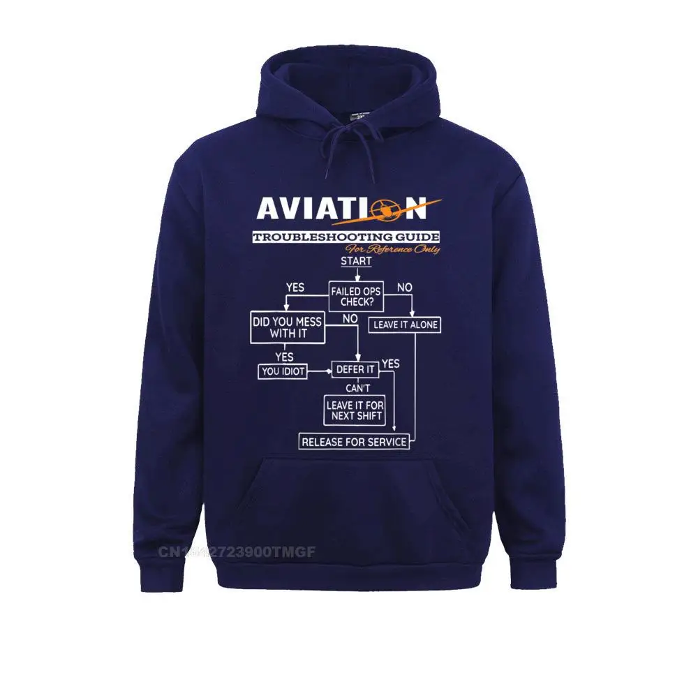 Airplane Pilot T-Shirt Funny Pilot Troubleshooting Guide Tee T-Shirt__B7952 Hoodies 2021 Hot Sale Normal Long Sleeve Men's Sweatshirts Hoods Airplane Pilot T-Shirt Funny Pilot Troubleshooting Guide Tee T-Shirt__B7952navy