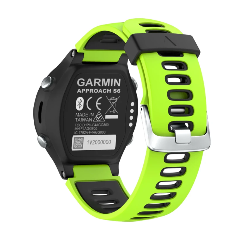 Для Garmin Forerunner 735XT 620 630 двухцветный сменный силиконовый ремень Смарт-часы аксессуары