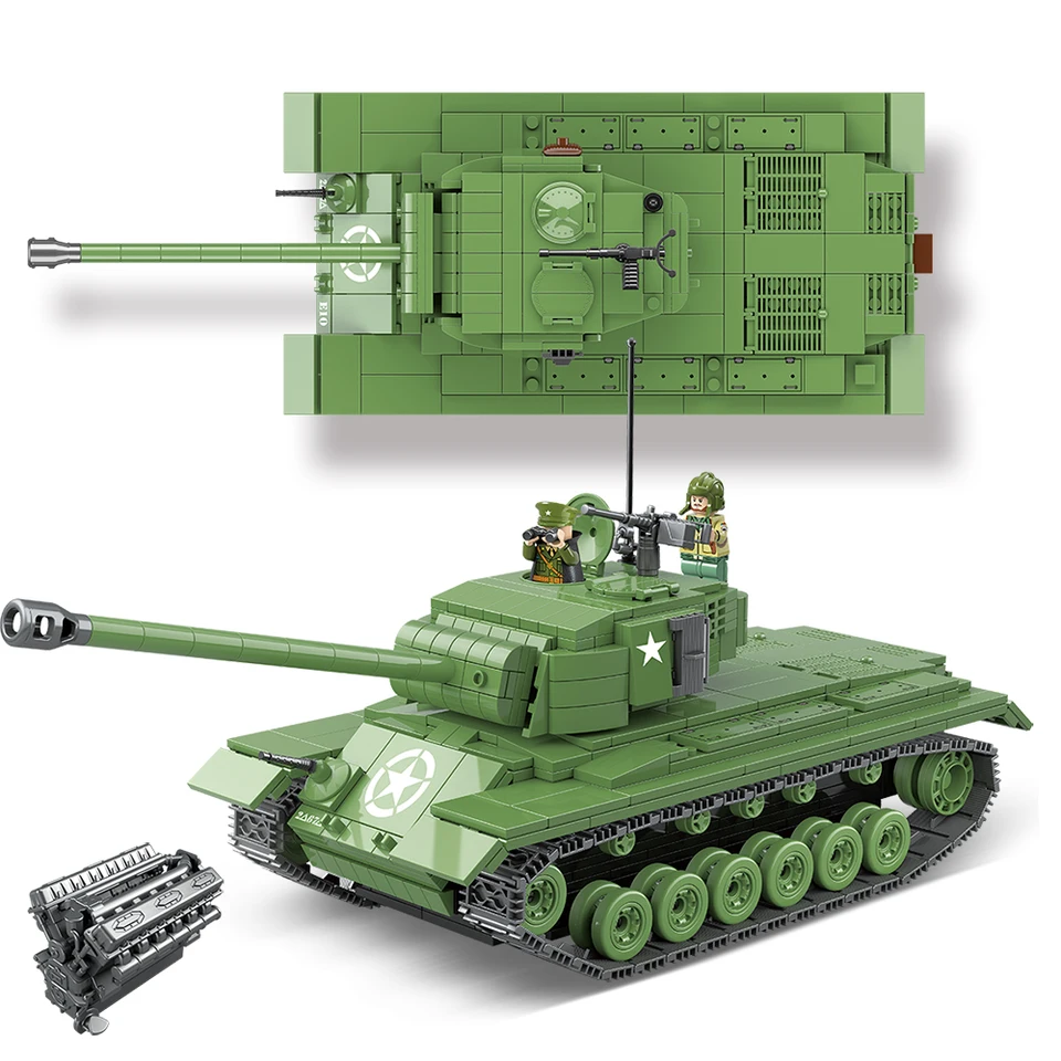 lego pershing tank