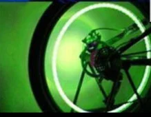 Green Красочный 4 шт. светодиодный автомобильный велосипед мото светильник колесо шина крышка на стержень клапана шины аксессуары светильник лампа украшение - Цвет: Green