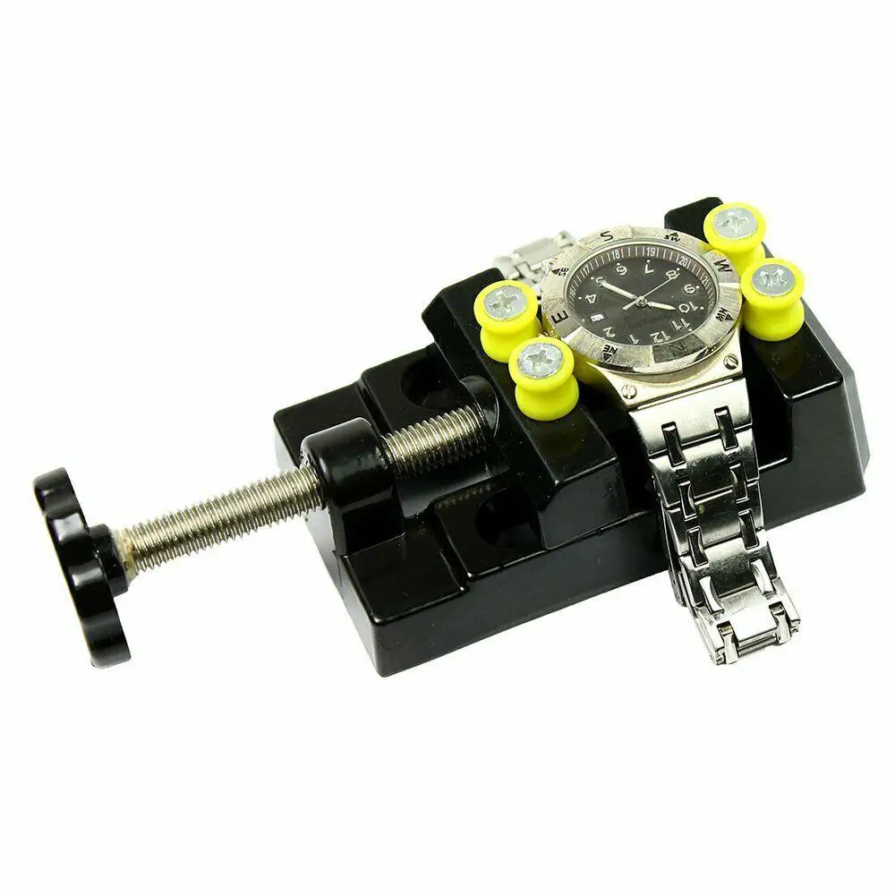 Монтируемый Миниатюрный стол тиски царапин для часов Ювелирный инструмент