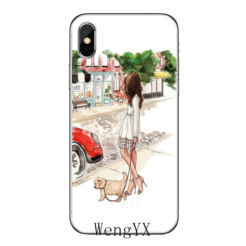 Мода для женщин девушка кофе Искусство Для huawei mate 20 10 9 P30 P20 P10 P9 pro Lite P Smart plus аксессуары чехол для телефона