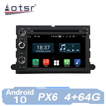 

AOTSR Car Radio Android 10 For Ford Fusion Explorer F150 Edge Expedition GPS Navigation 2 Din Multimedia DVD Player Carplay PX6