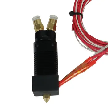 

Extruder Bicolor 2In1 Out 12/24V 3D Printer Nozzle Kit Filament for CR10 Ender 3 D08B
