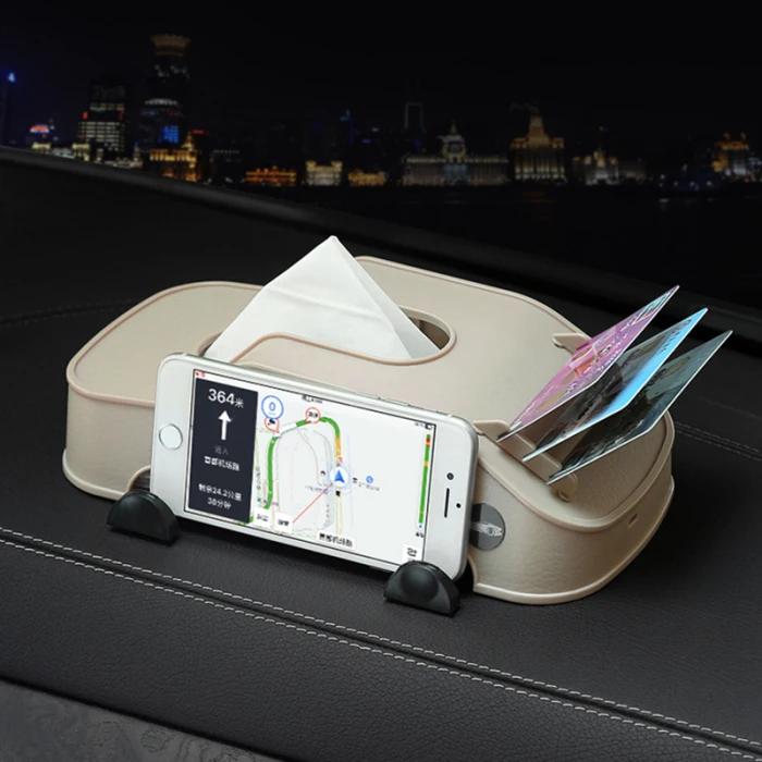 Многофункциональная модель автомобиля тканевая коробка автомобиль гостиная спальня кредитный держатель для карт телефон кронштейн V-Best