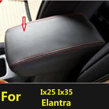 

Customzied Microfibre Leather Center Armrest Cover For Hyundai ix25 / Hyundai ix35 For hyundai Elantra 2010-2019