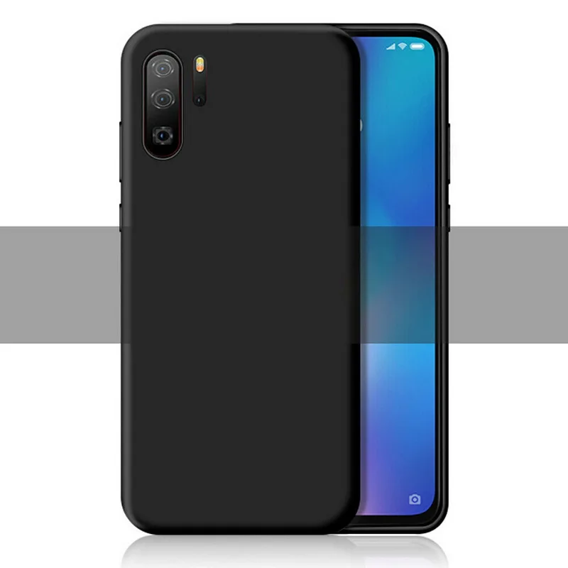 Мягкий Жидкий силикон чехол для samsung Galaxy Note 10 плюс 8 9 S10e S8 S9 плюс S10 5G S7 край J4 J6 плюс J8 чехол - Цвет: Черный