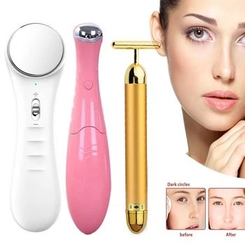 

Double Heads Jade Stone Scraper Face Massage Roller Face Lift Body Relaxation Slimming Vibration Eye Face Massager Anti-Wrinkle
