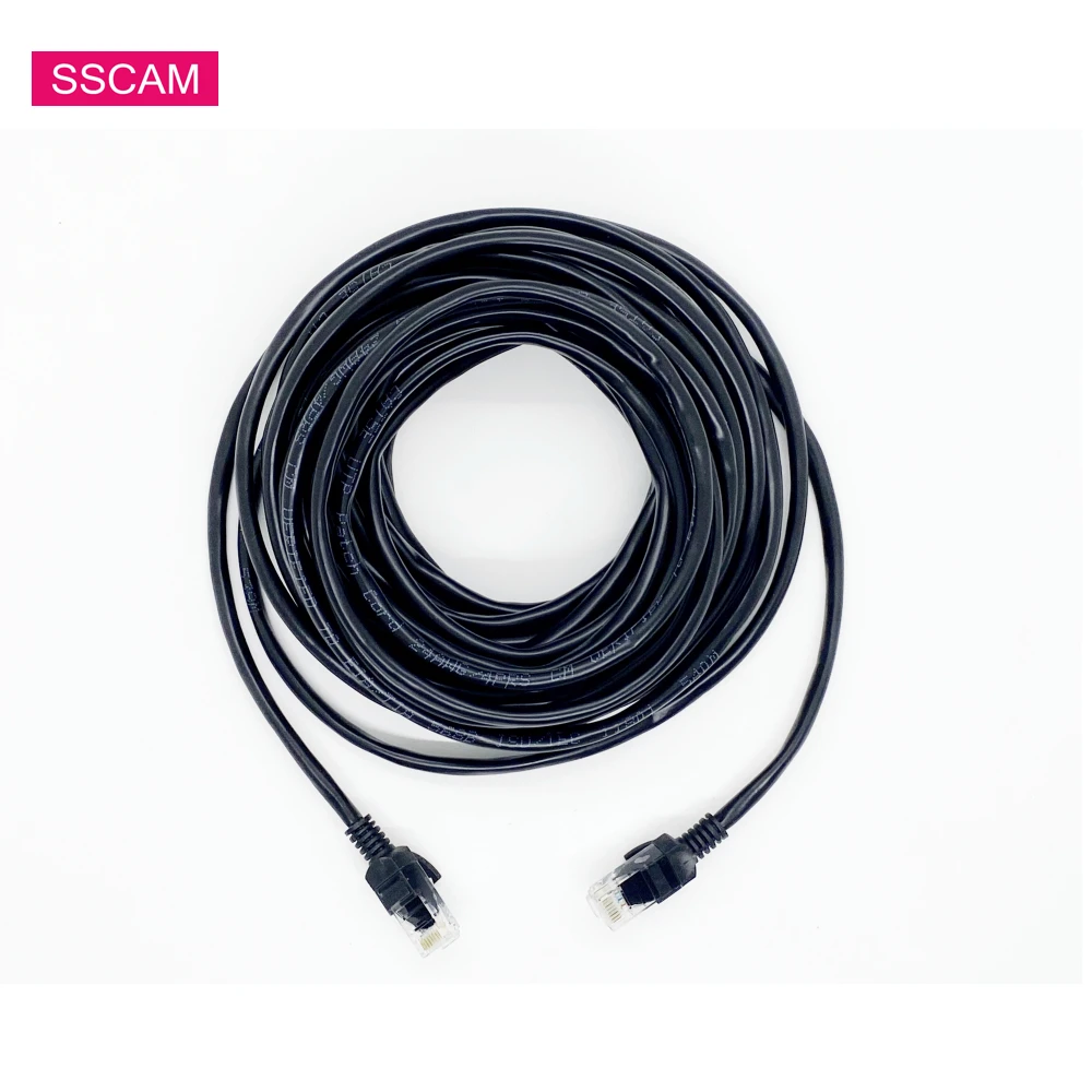 Патч-корд Cat5E Ethernet-кабель UTP высокоскоростной Черный RJ45 сетевой маршрутизатор