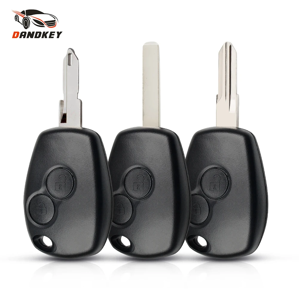 

Dandkey 10pcs 2 Buttons Remote Car Key Shell Case For Renault Megane Modus Espace Laguna Duster Logan Clio Twingo ALMERA