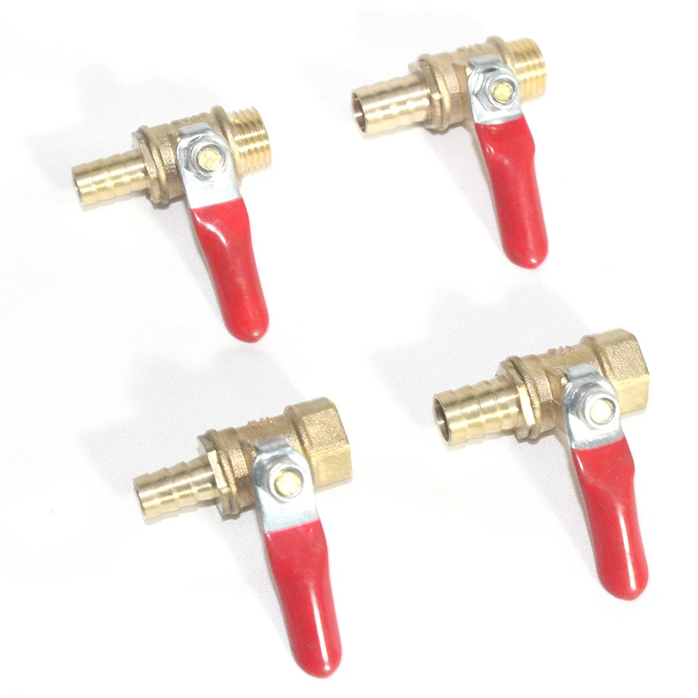 NuoNuoWell 1/4 ''BSP шаровой клапан с наружной/внутренней резьбой латунный