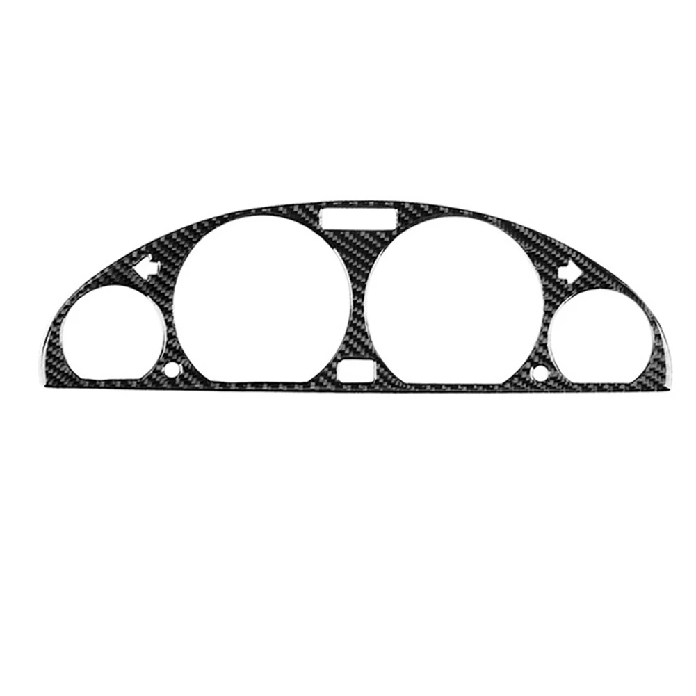 Carbon Fiber Car Instrument Panel Decorative Frame Sticker for BM-W E46 M3 98-05 carros Accessories маска камера заднего вида
