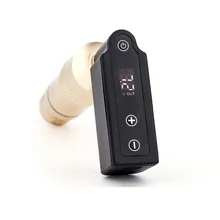 Профессиональный портативный беспроводной мини тату питания RCA/разъем постоянного тока ЖК-экран для картриджа поворотная ручка для тату