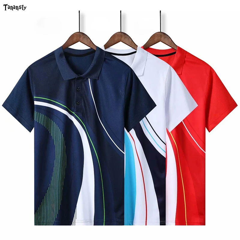 

2020 Badminton Shirts polo tennis jerseys women sports training pingpong table tennis T- shirt Youth jogging sportswear Kits