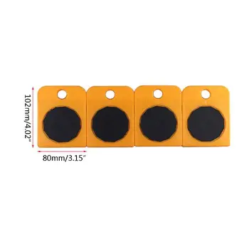 

1/4pcs Furniture Mover Transport Lifter Heavy Stuffs 4 Wheeled Roller Hand Tools E5BE