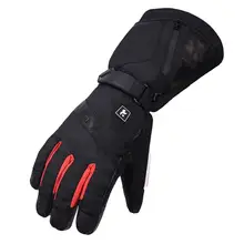 Перчатки с подогревом Термоизолированный Регулируемый температурный перчатки для рук теплый нагретый перчатки для зимы#1c10