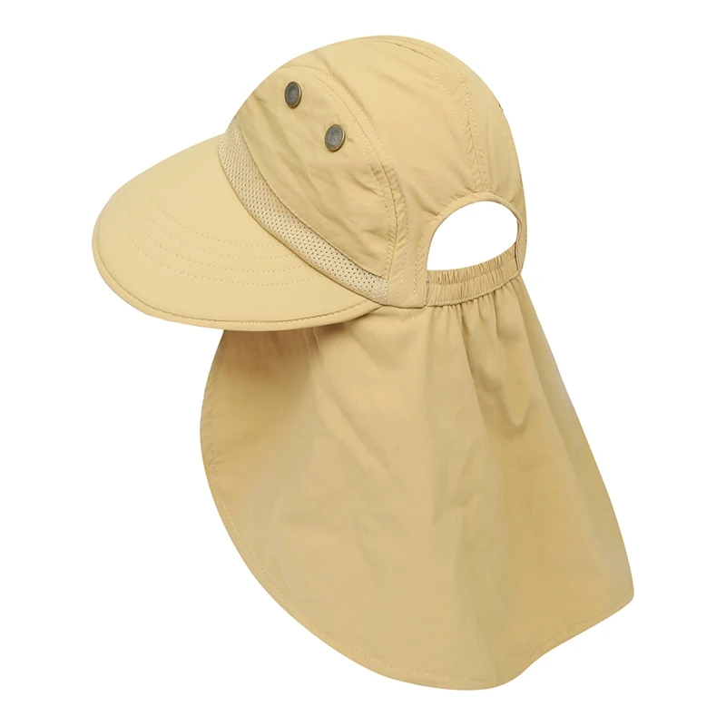 Sun Hat Wide Brim UPF Sunshade Protection Packable Quick Drying Outdoor Fishing Ponytail Hats For Hiking Hunting Camping1