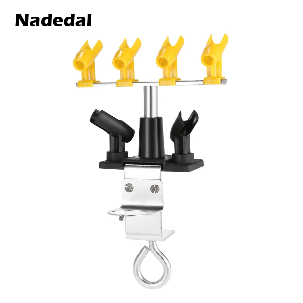 Master Airbrush Brand Universal Clamp-On Airbrush Holder That Holds Up to 6 Airbrushes