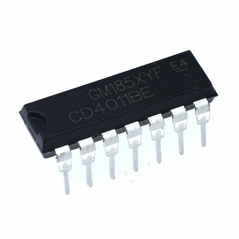 20 шт./лот Новый встроенный CD4011BE 42 вход и не дверной DIP-14 | Электроника