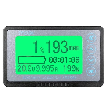 

Tf03K Coulomb Counter Meter Battery Capacity Indicator Voltage Current Display Ttl232 Li-Ion Lithium Lifepo Lead Acid Ebike Rv