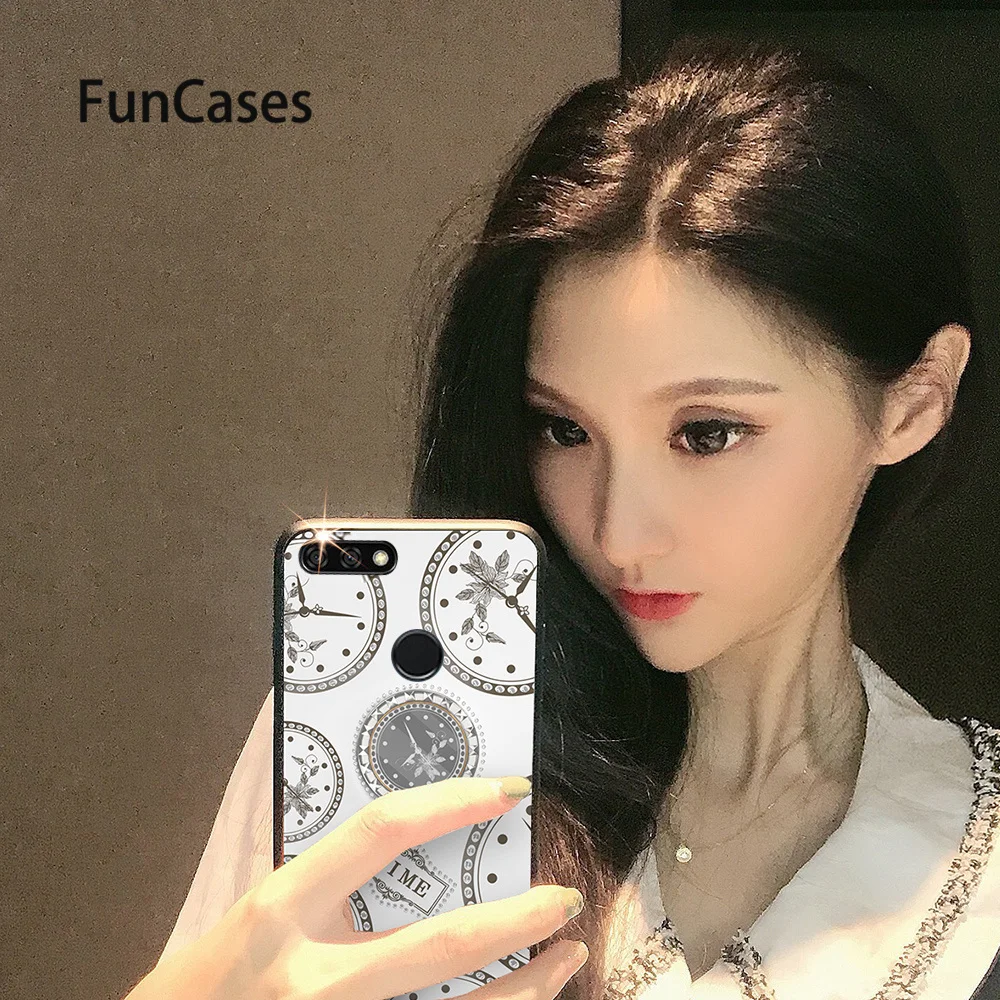 Mewah Lembut TPU Pelindung untuk Huawei Nikmati 8 Cover Plus Kehormatan 8X Max 10 Bermain 4 10E 9E 9S 7C 10S 9 Pro 7X 3 9A 9X Z 20 Kasus