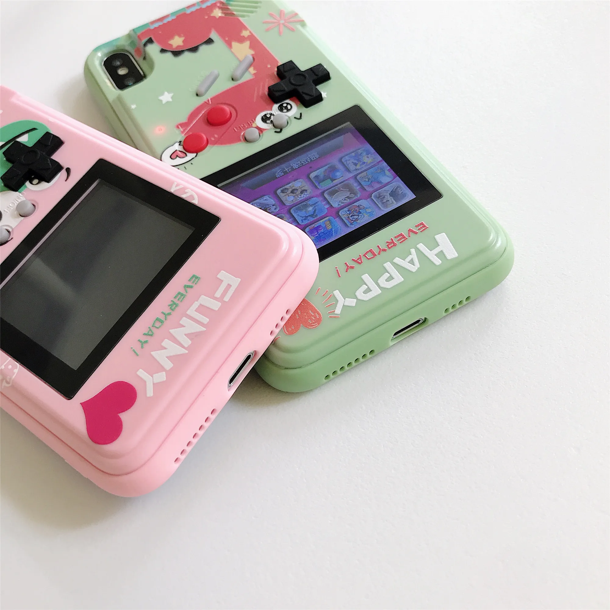 Чехол для телефона с мультипликационным принтом Gameboy для корейских samsung S10 Note10 plus, 3D видео для huawei P20 P30 Nova5 Mate20 30 Pro honor8X, задняя крышка