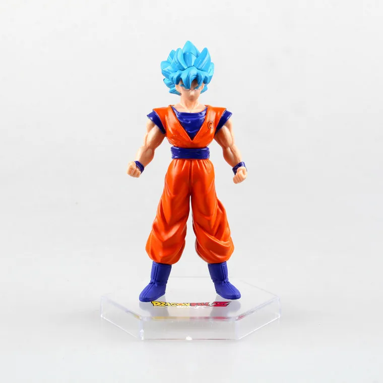 6 шт./компл. Dragon Ball Z на шарнирах Вегета сын пикколо Гохан Сон Гоку Мужские Шорты для купания ПВХ фигурка игрушки - Цвет: A1