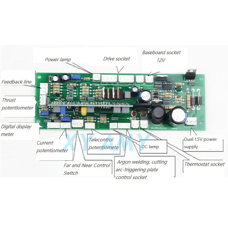 Inverter welding machine parts ZX7 315400500 universal control board plate welding inverter board parts