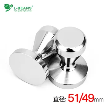

2020 New Style 51MM Coffee Press Electroplated Stainless Steel Refillable Reusable Bean Espresso Tamper
