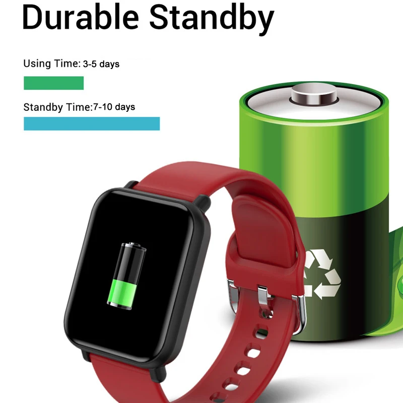  2020 Smart Watch Men Women Blood Pressure Measurement Smartwatch Waterproof IP67 Oxygen Heart Rate  - 4000386334105