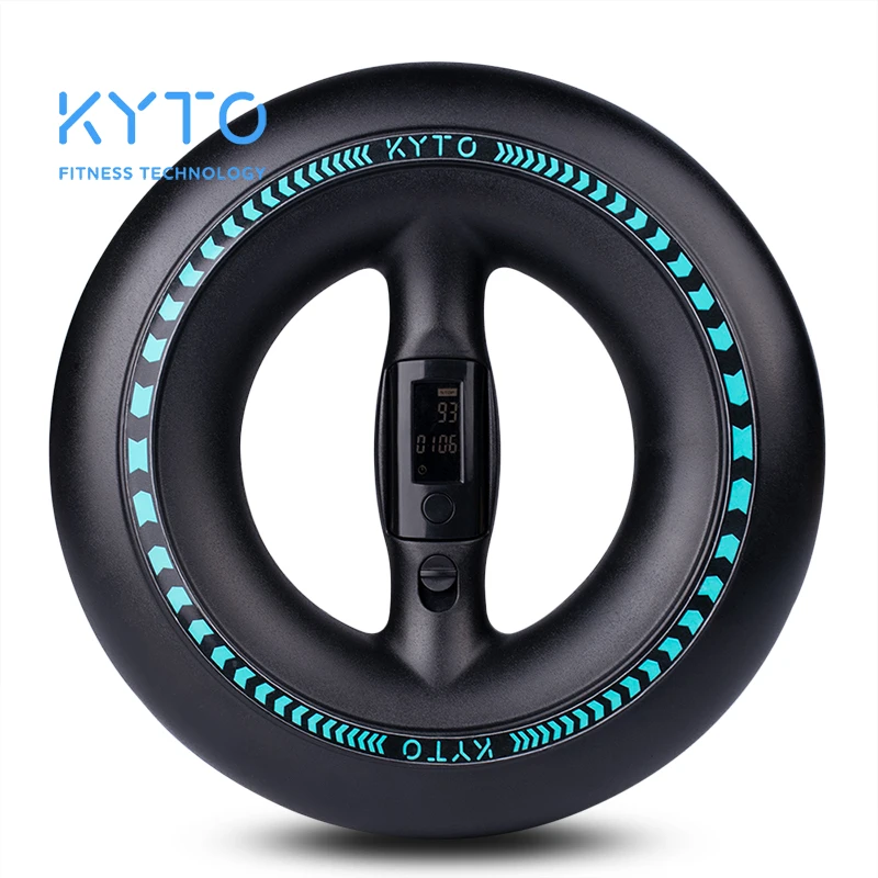 KYTO Digital Spinner Forearm and Wrist Strengthener Tracking Instant Speed and Force Maximum Speed Force Training Time