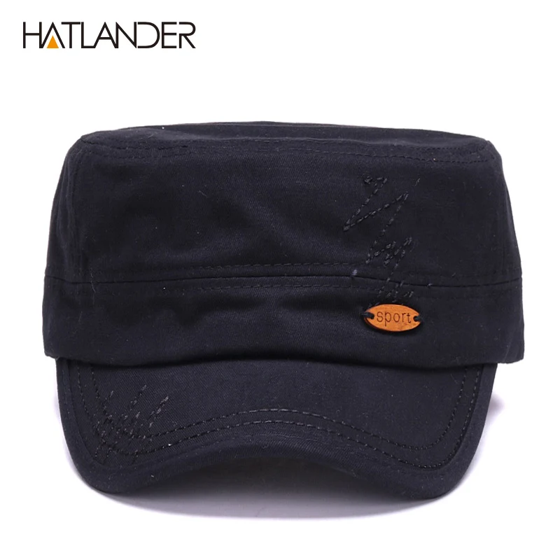 HATLANDER модные однотонные армейские кепки хлопковые регулируемые шапки военные винтажные простые гладкая Кепка шляпа уличная Теплая Зимняя кепка