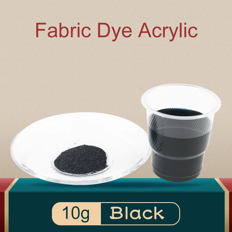 Zwarte Kleur Stof Dye Acryl Verf Poeder Voor Kleding Textiel Verven Kleding Renovatie Kleurstoffen|Waterkleur| - AliExpress