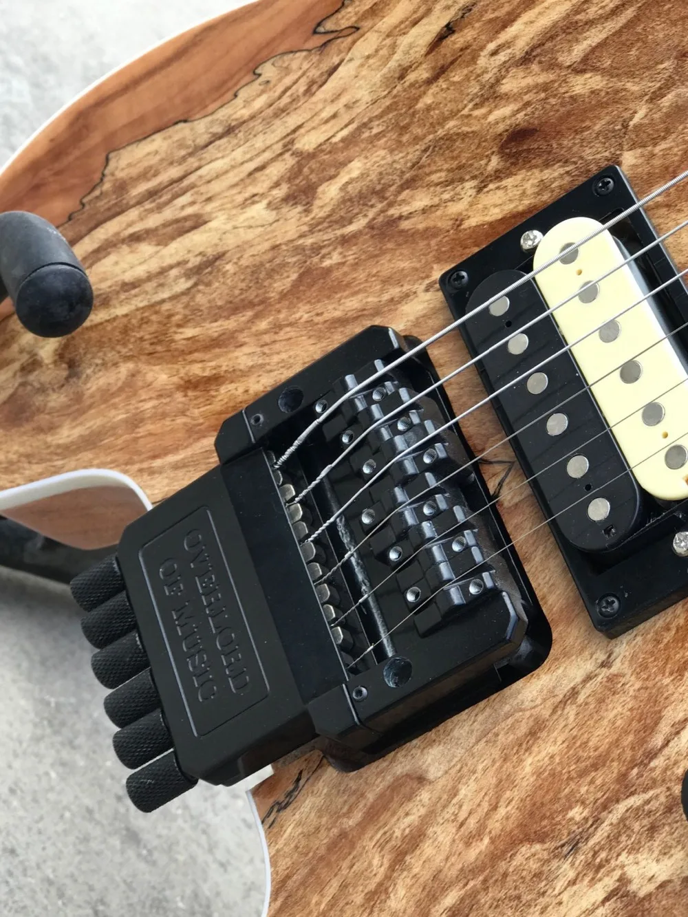 custom handwork 6 Strings Electric Guitar. Maple fingerboard Natural wood color guitarra.support customization gitaar.299 (3)