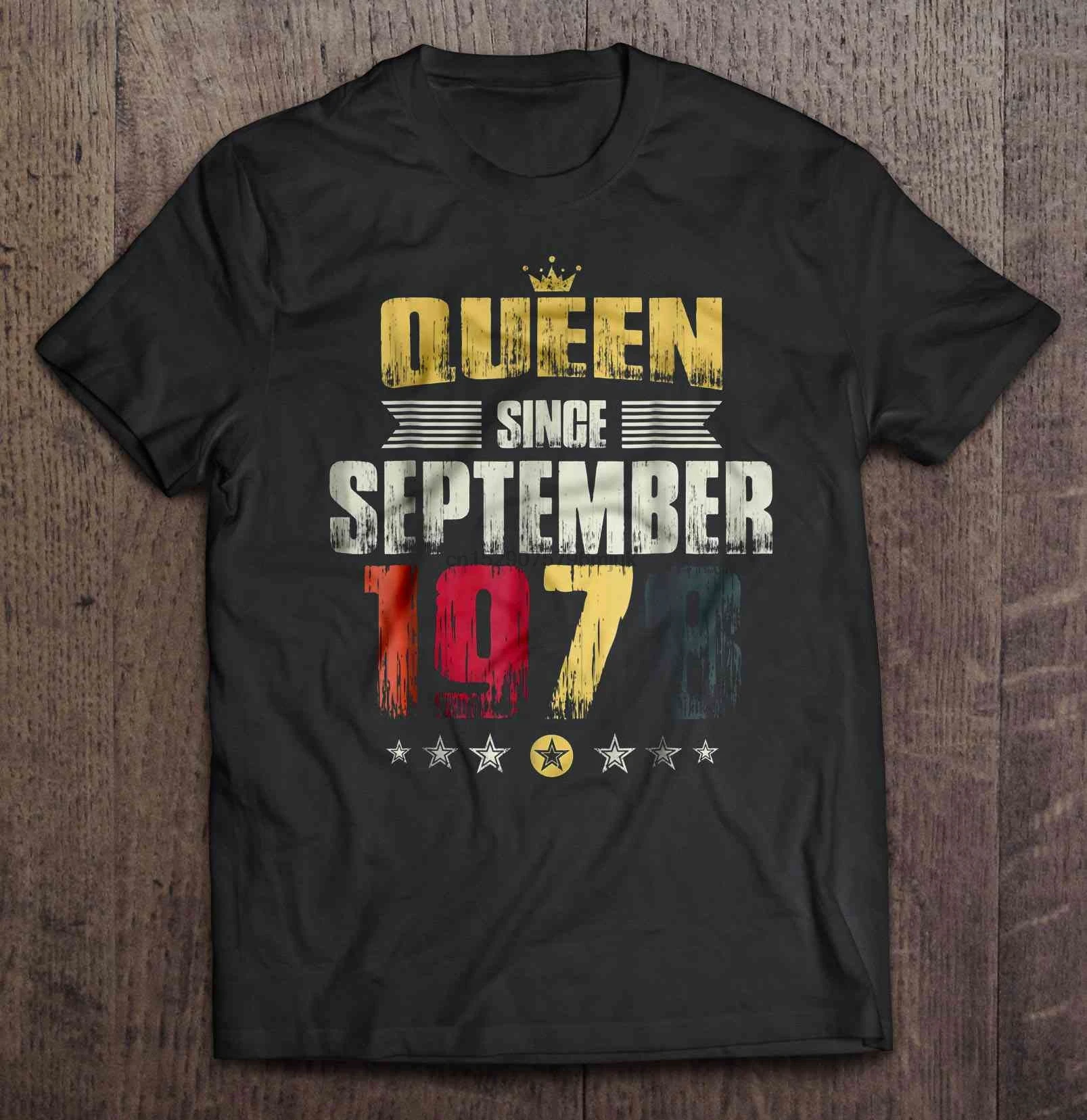 Мужская футболка queen с сентября 1978 года женская |